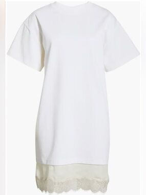 STAUD_Grier Lace Trim Dress_Size Medium